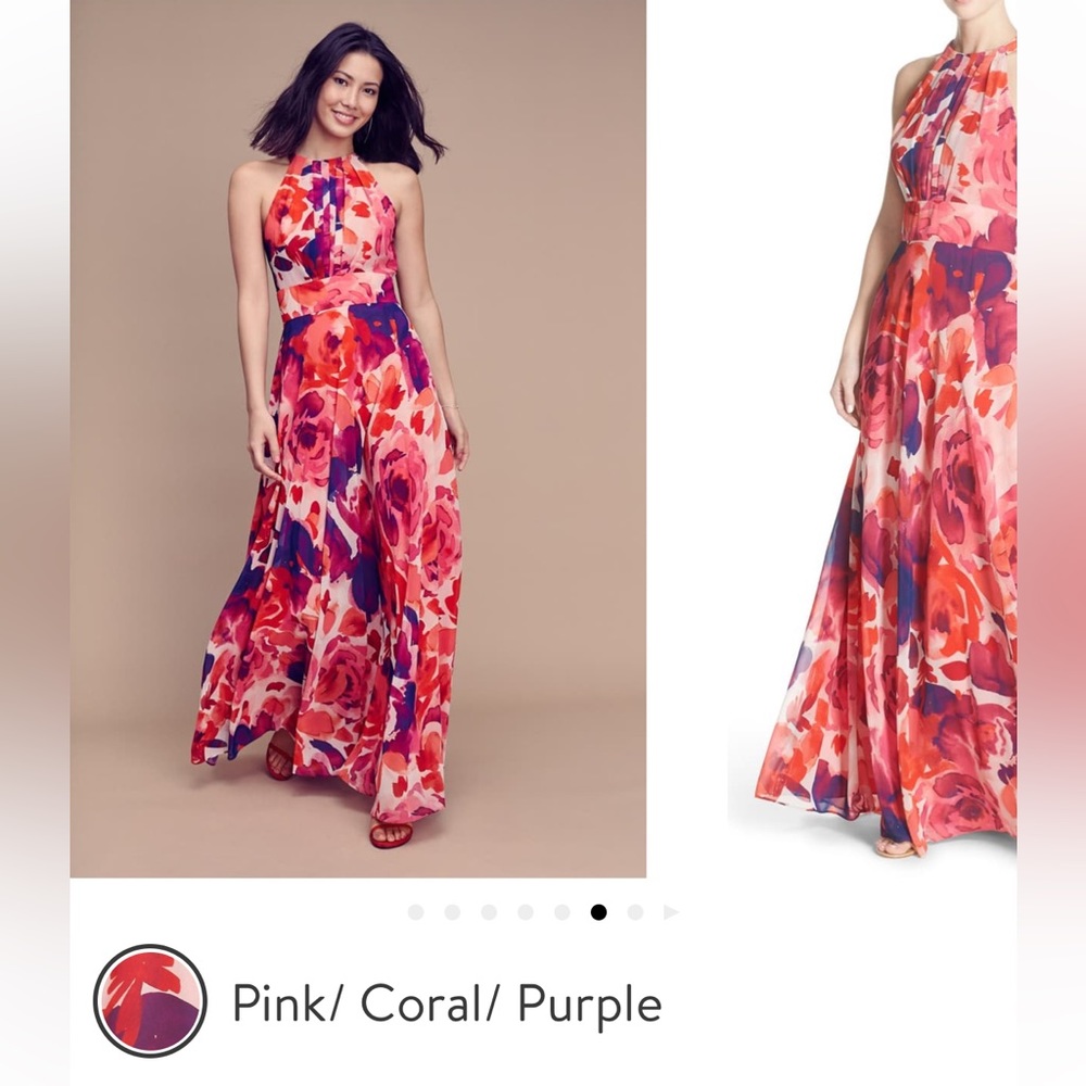 NWT 2 Eliza J Long Floral Women’s Dress